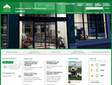 Tablet Screenshot of lagerhaus-landeck.at